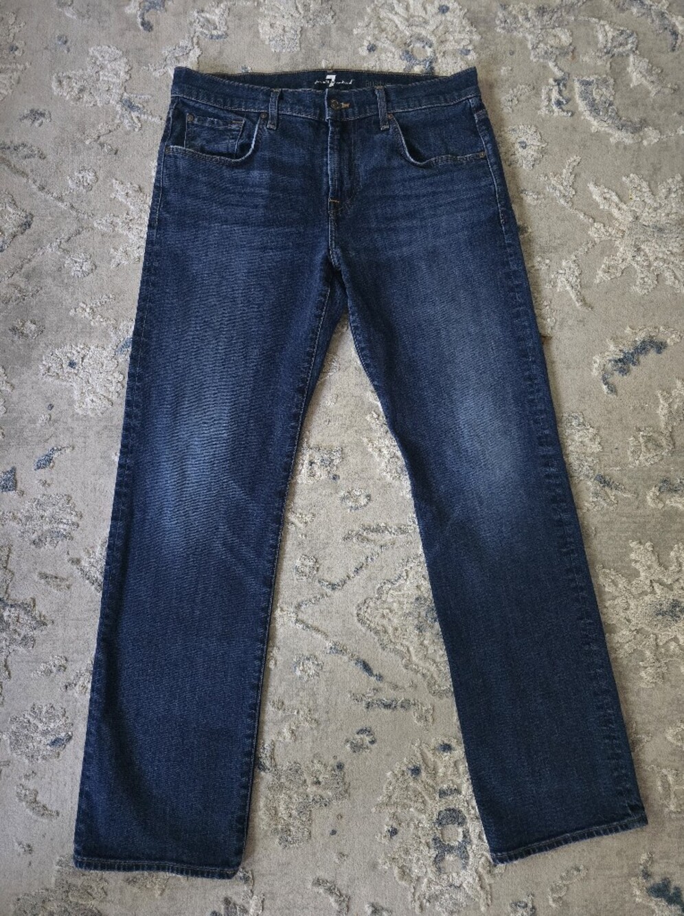 7 For All Mankind Austyn Men’s Jeans Size 34 Dark Wash